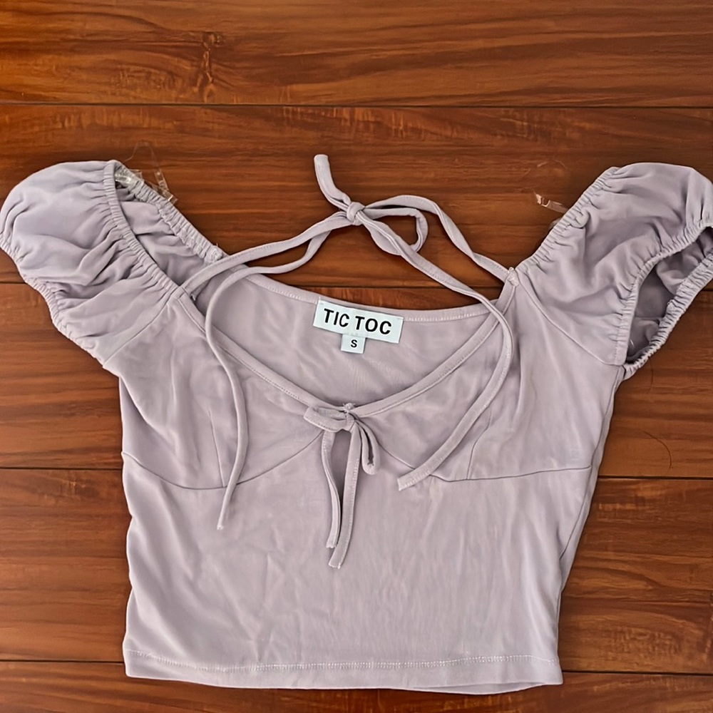 Doll’s Kill cap sleeve halter top